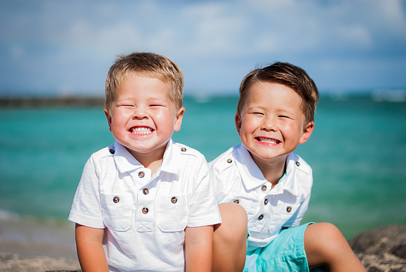 Children Ocean I Oahu Photographer