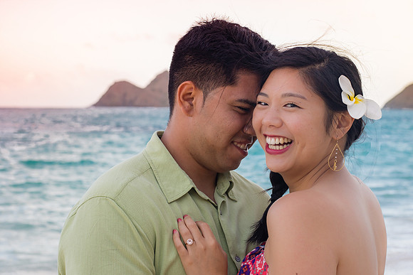 Couples Lanikai I Oahu Photographer
